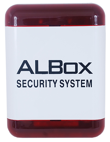 Albox Jumbo Siren with Flashing Light (JSF-118R)